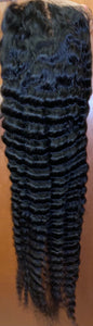 40” Lavish Deep Wave Lace Front Wig