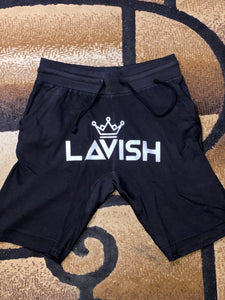 Lavish Mob Ties Shorts (Black & White)