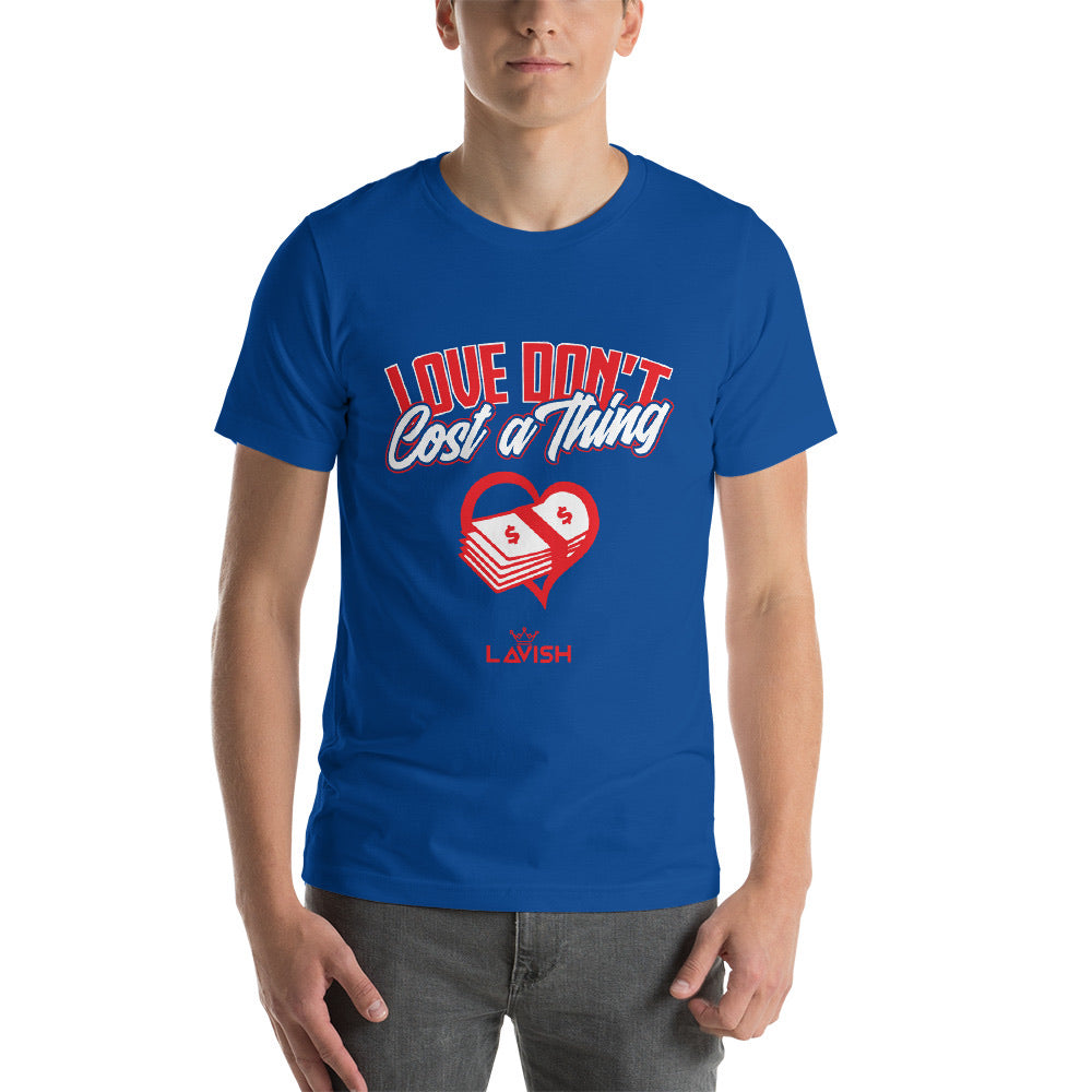 Love Don’t Cost A Thing Tee Blue