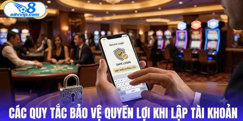 Các quy tắc bảo vệ quyền lợi khi lập tài khoản