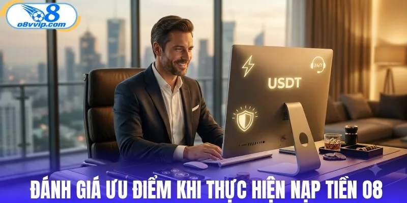 Đánh giá ưu điểm khi thực hiện nạp tiền O8