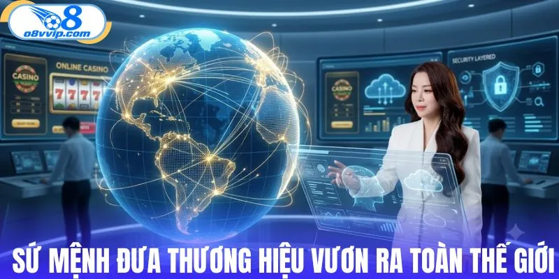Sứ mệnh đưa thương hiệu vươn ra toàn thế giới